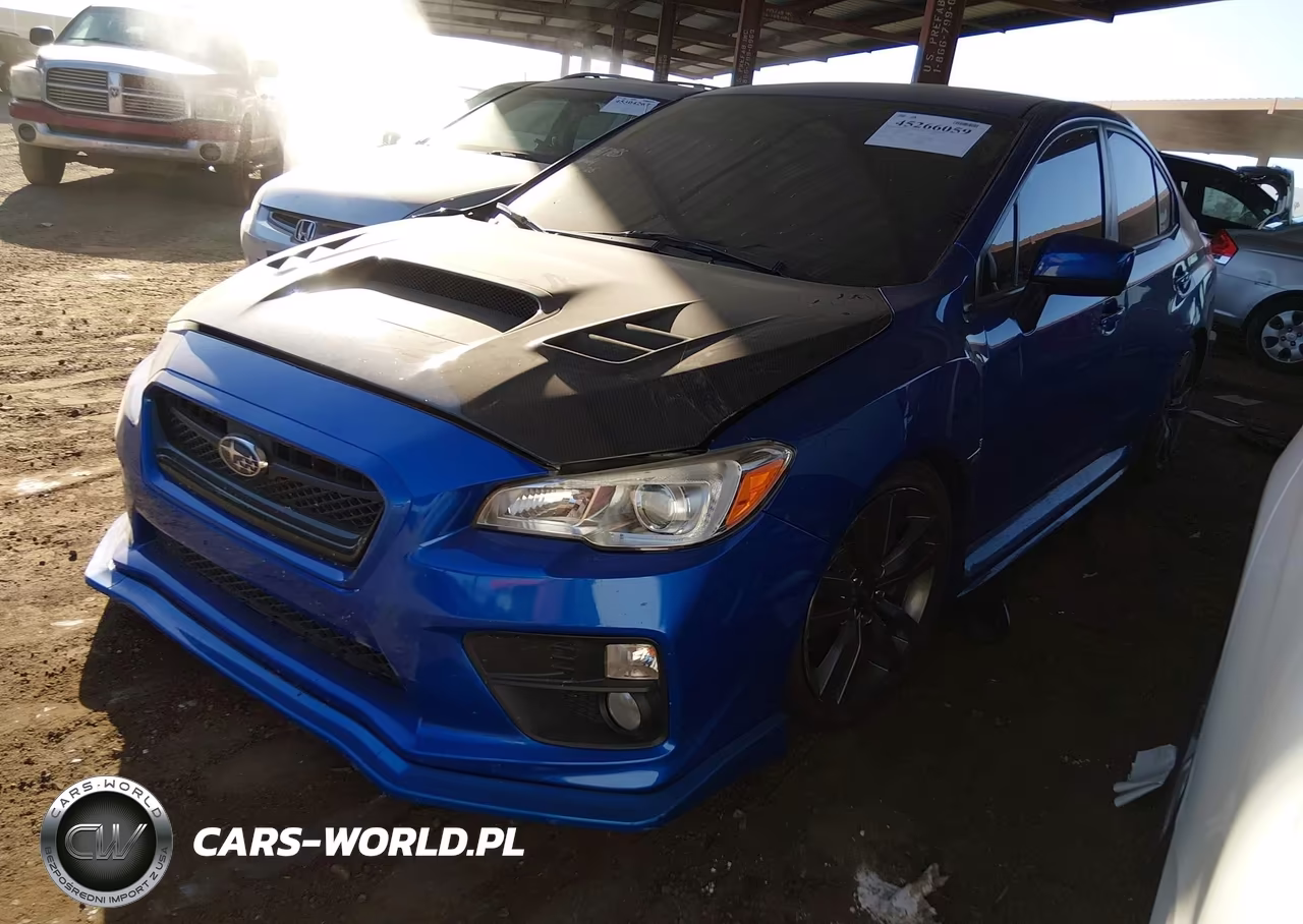 2017 Subaru Wrx Premium VIN:JF1VA1E62H8820055 - 2