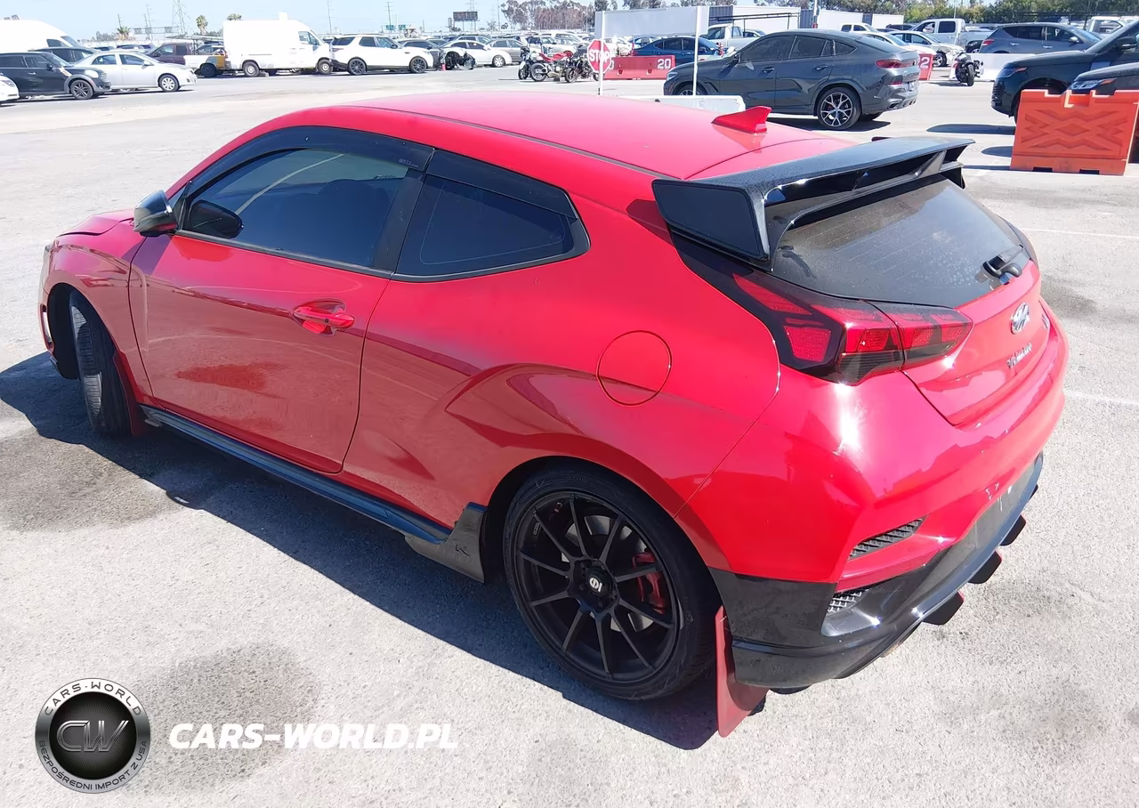 2020 Hyundai Veloster N VIN:KMHT36AH6LU007457 - 3