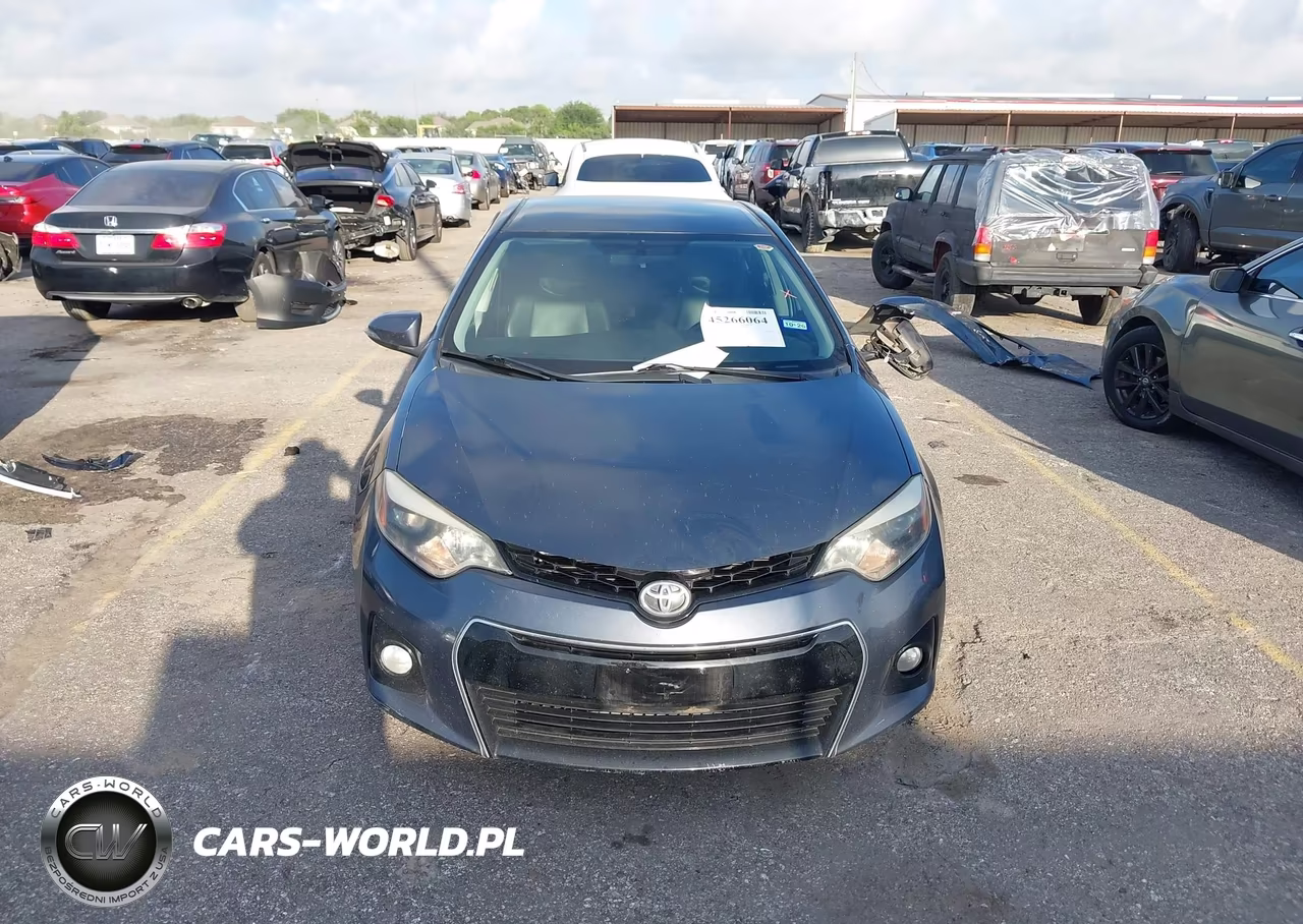 2015 Toyota Corolla S VIN:5YFBURHEXFP279215 - 12