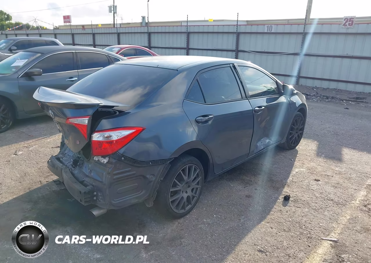 2015 Toyota Corolla S VIN:5YFBURHEXFP279215 - 4