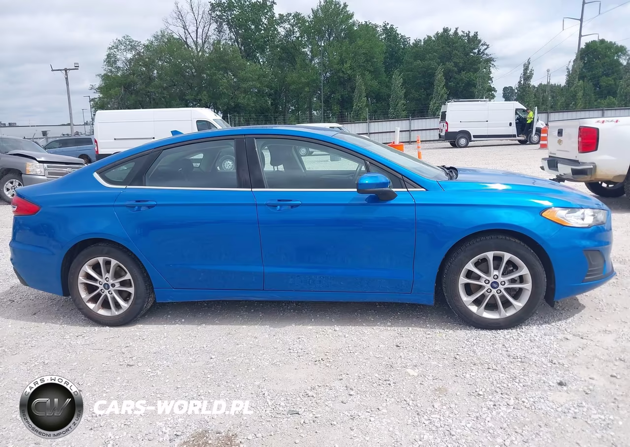 2019 Ford Fusion Se VIN:3FA6P0HD6KR278407 - 13