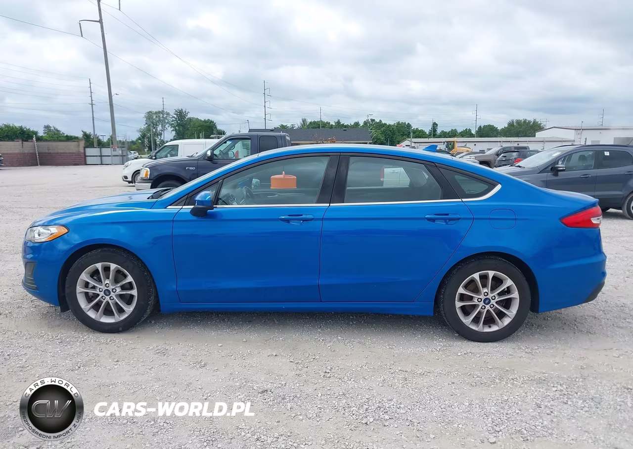2019 Ford Fusion Se VIN:3FA6P0HD6KR278407 - 14