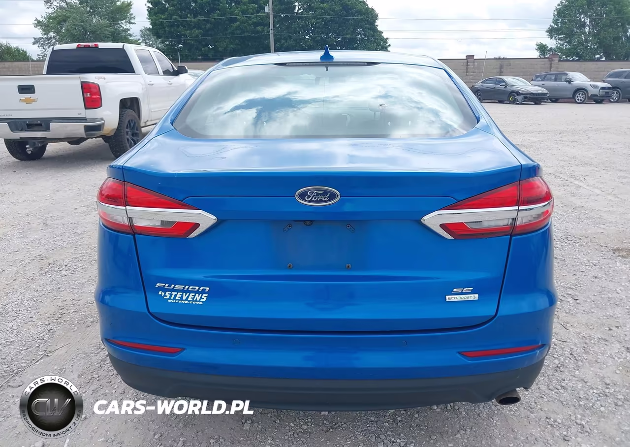 2019 Ford Fusion Se VIN:3FA6P0HD6KR278407 - 16