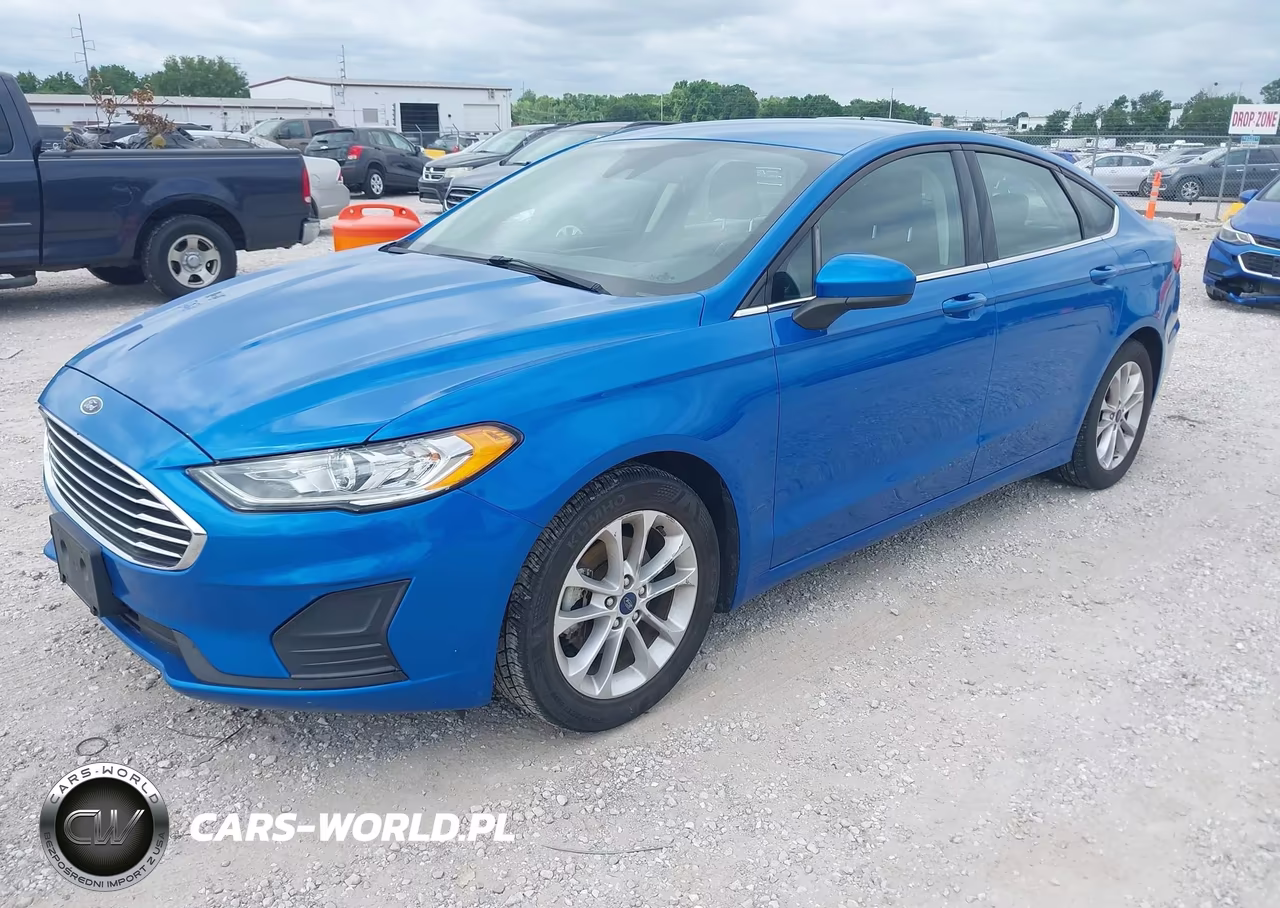 2019 Ford Fusion Se VIN:3FA6P0HD6KR278407 - 2