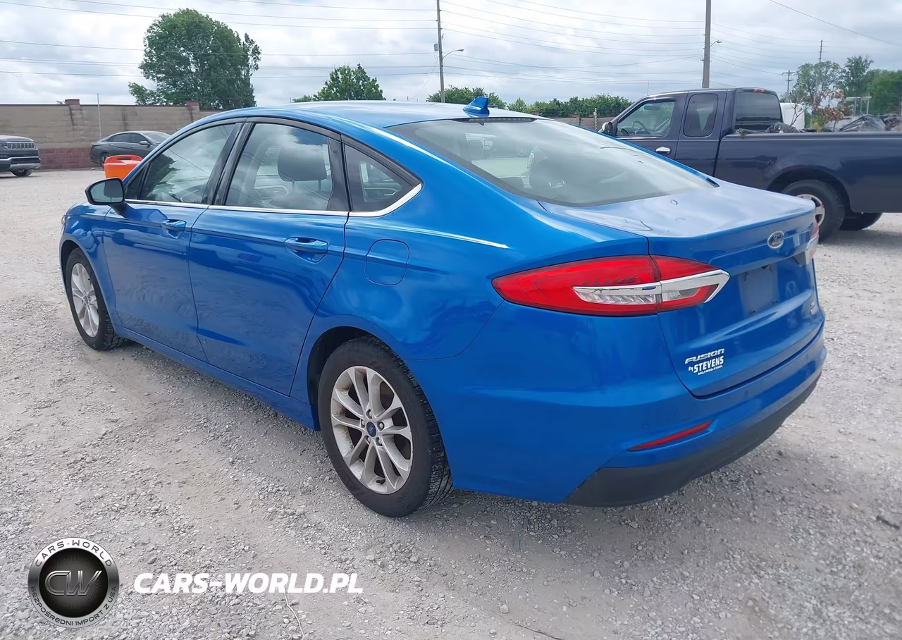 2019 Ford Fusion Se VIN:3FA6P0HD6KR278407 - 3