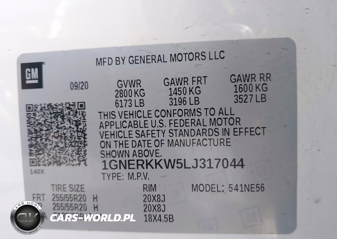 2020 Chevrolet Traverse Fwd Premier VIN:1GNERKKW5LJ317044 - 9