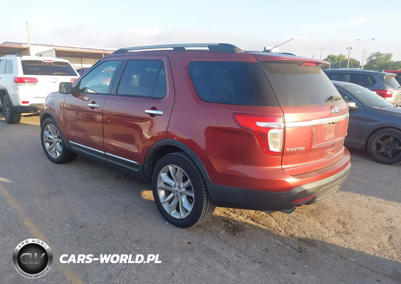 2014 Ford Explorer Limited VIN:1FM5K7F80EGB00325 - 3
