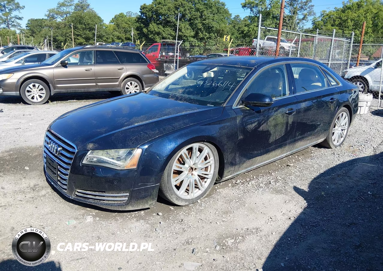2014 Audi A8 L 4.0T VIN:WAUR2AFD1EN002333 - 2