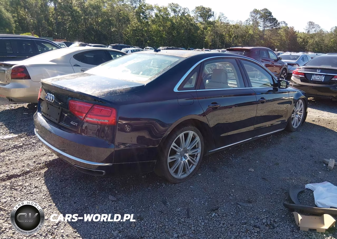 2014 Audi A8 L 4.0T VIN:WAUR2AFD1EN002333 - 4