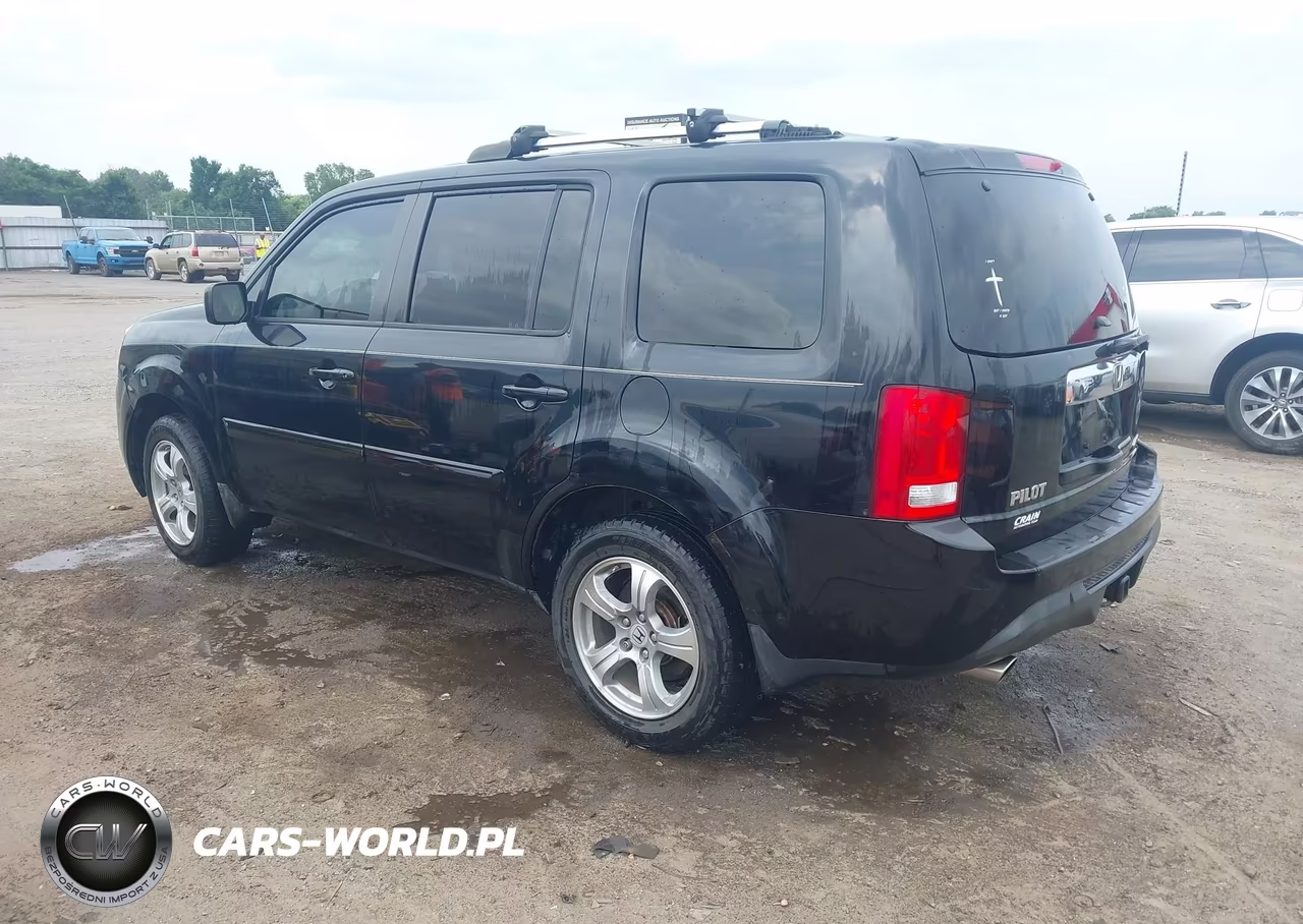 2014 Honda Pilot Ex-L VIN:5FNYF4H59EB040238 - 3