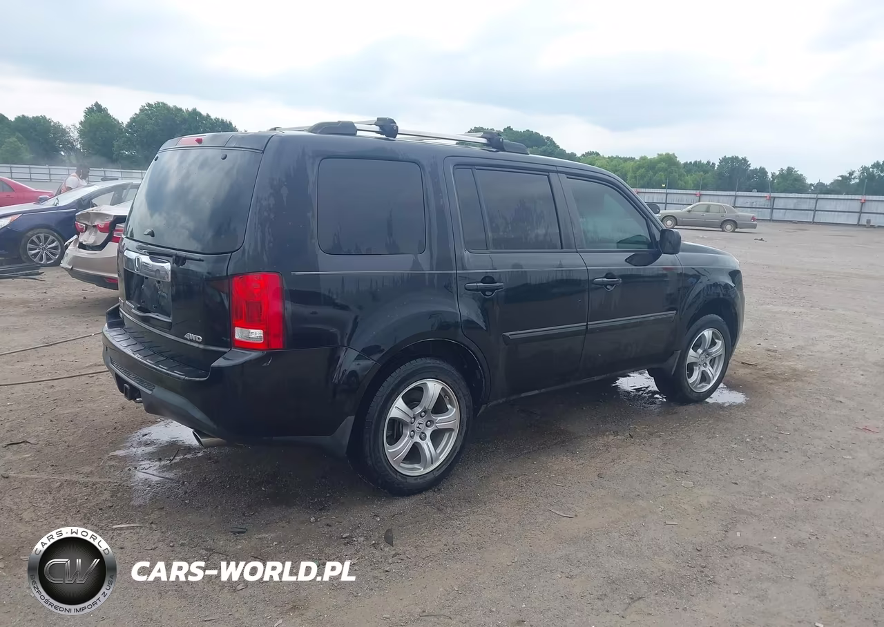2014 Honda Pilot Ex-L VIN:5FNYF4H59EB040238 - 4