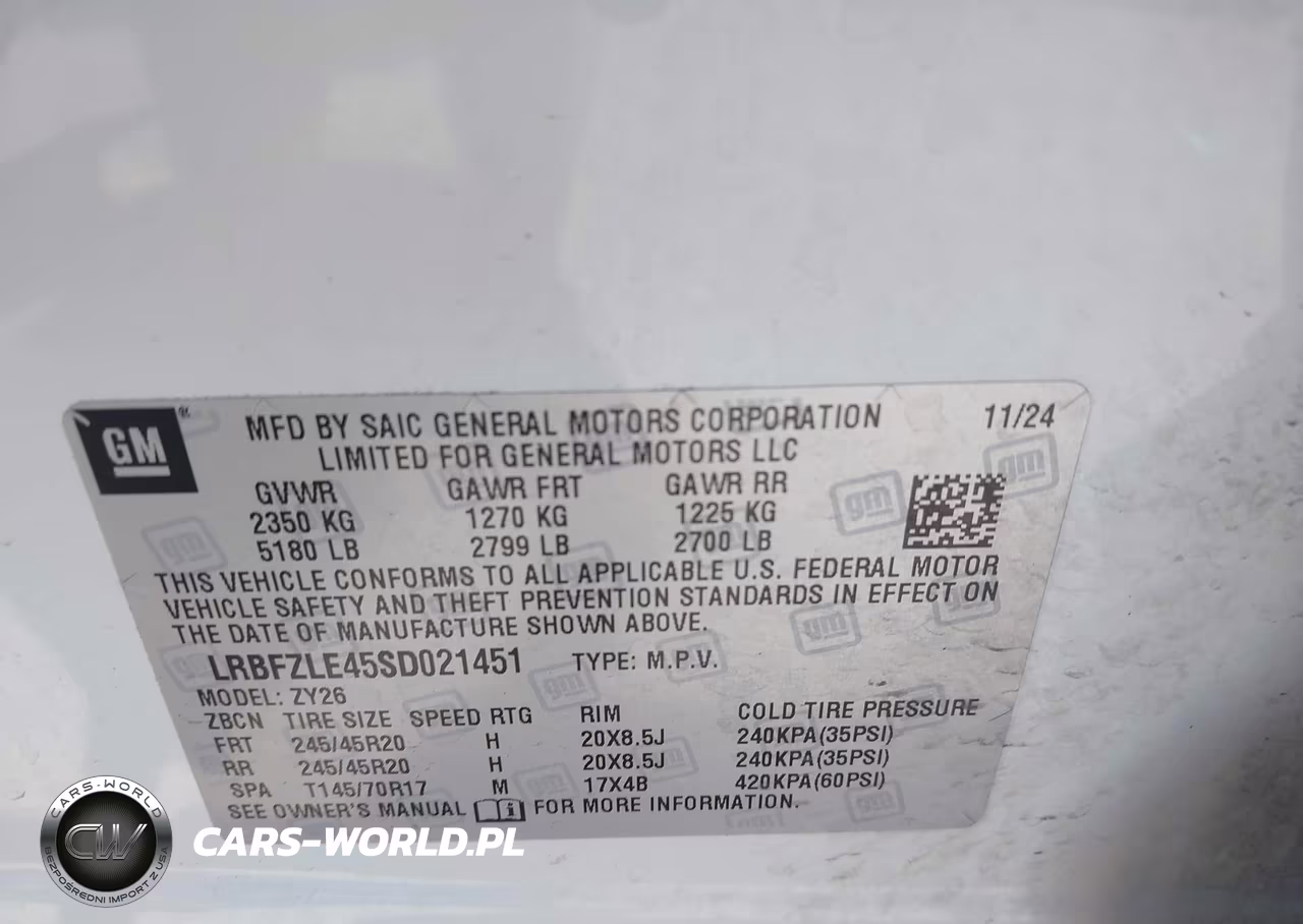 2025 Buick Envision Sport Touring Awd VIN:LRBFZLE45SD021451 - 9