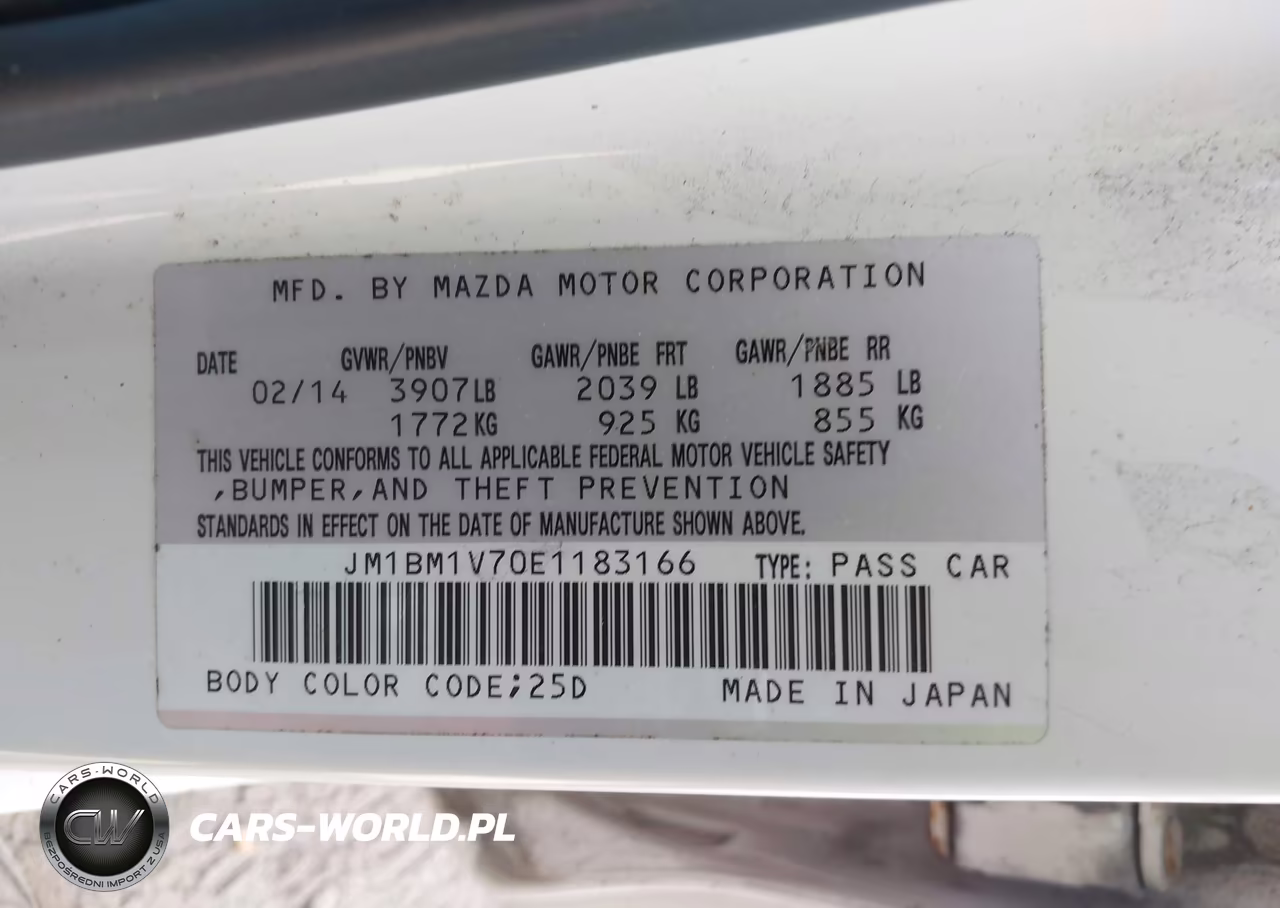2014 Mazda Mazda3 I Touring VIN:JM1BM1V70E1183166 - 9