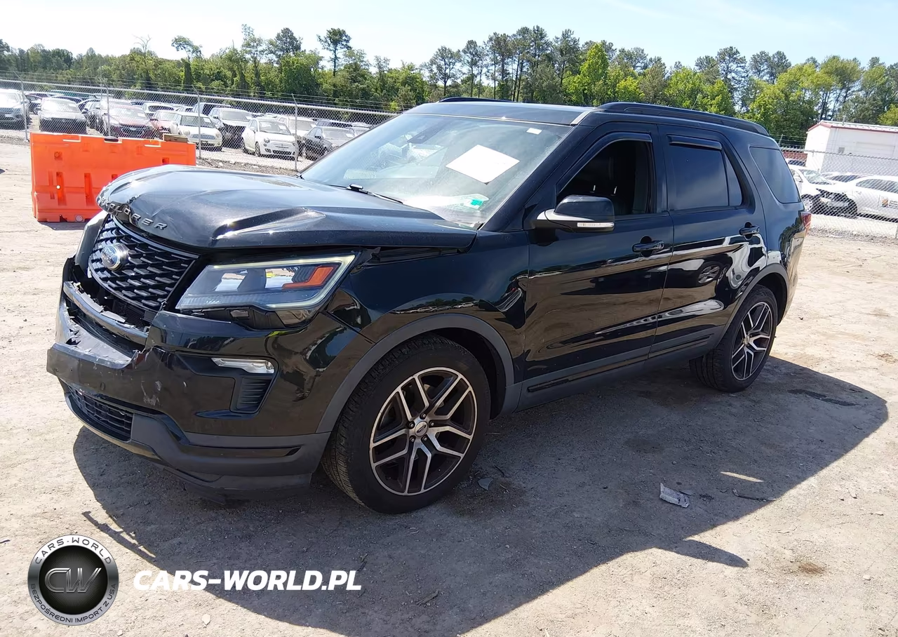 2018 Ford Explorer Sport VIN:1FM5K8GT8JGC90216 - 2