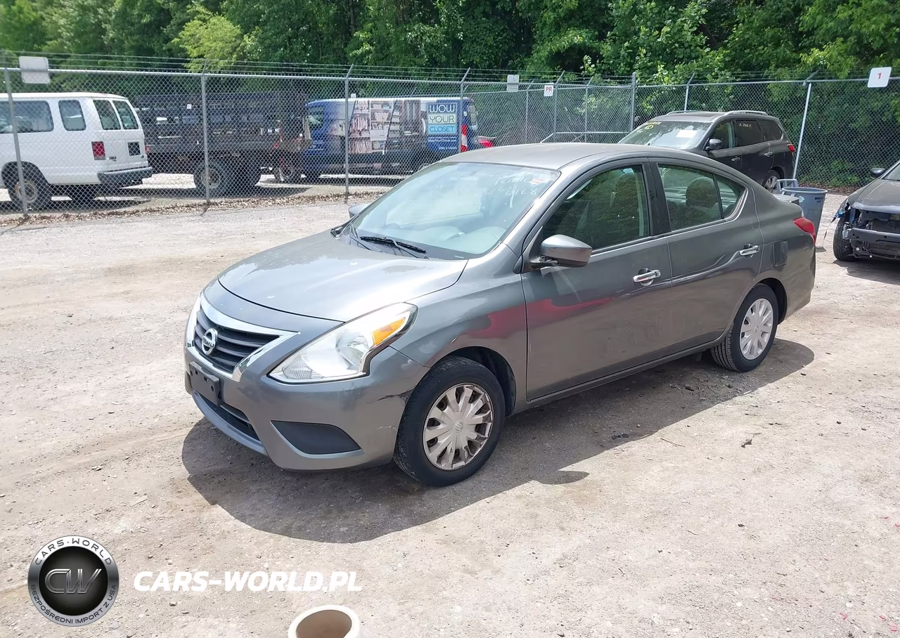 2016 Nissan Versa 1.6 S-1.6 S+-1.6 Sl-1.6 Sv VIN:3N1CN7APXGL849507 - 2