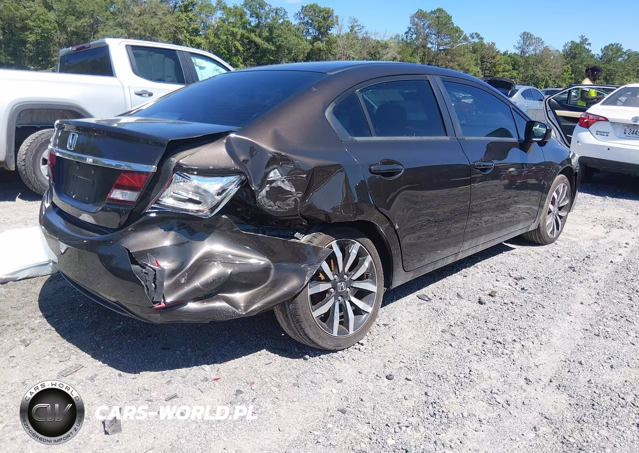 2014 Honda Civic Ex-L VIN:2HGFB2F97EH501753 - 4