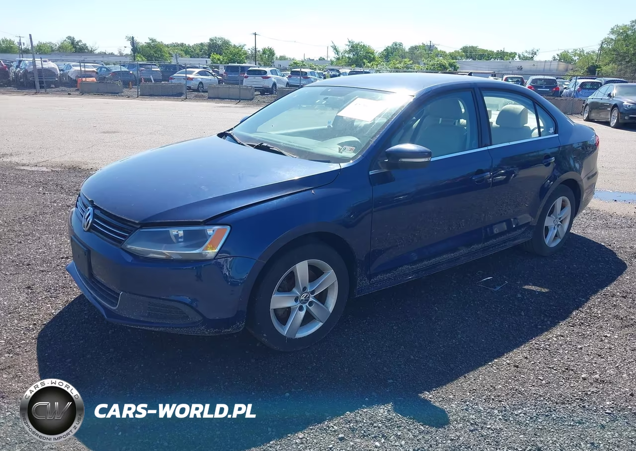 2014 Volkswagen Jetta 2.0L Tdi VIN:3VWLL7AJXEM309447 - 2