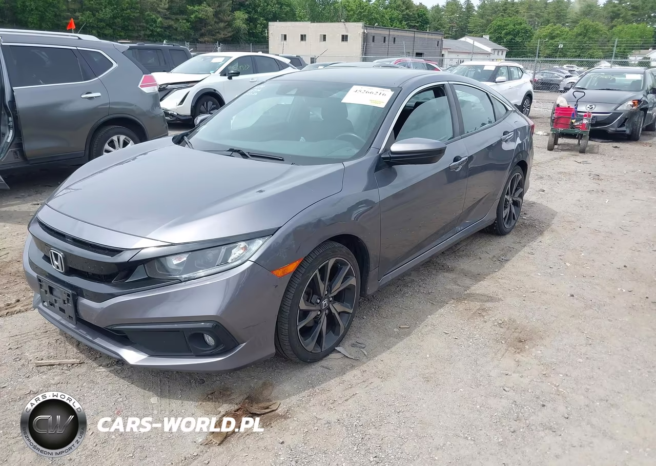 2021 Honda Civic Sport VIN:2HGFC2F86MH535797 - 2