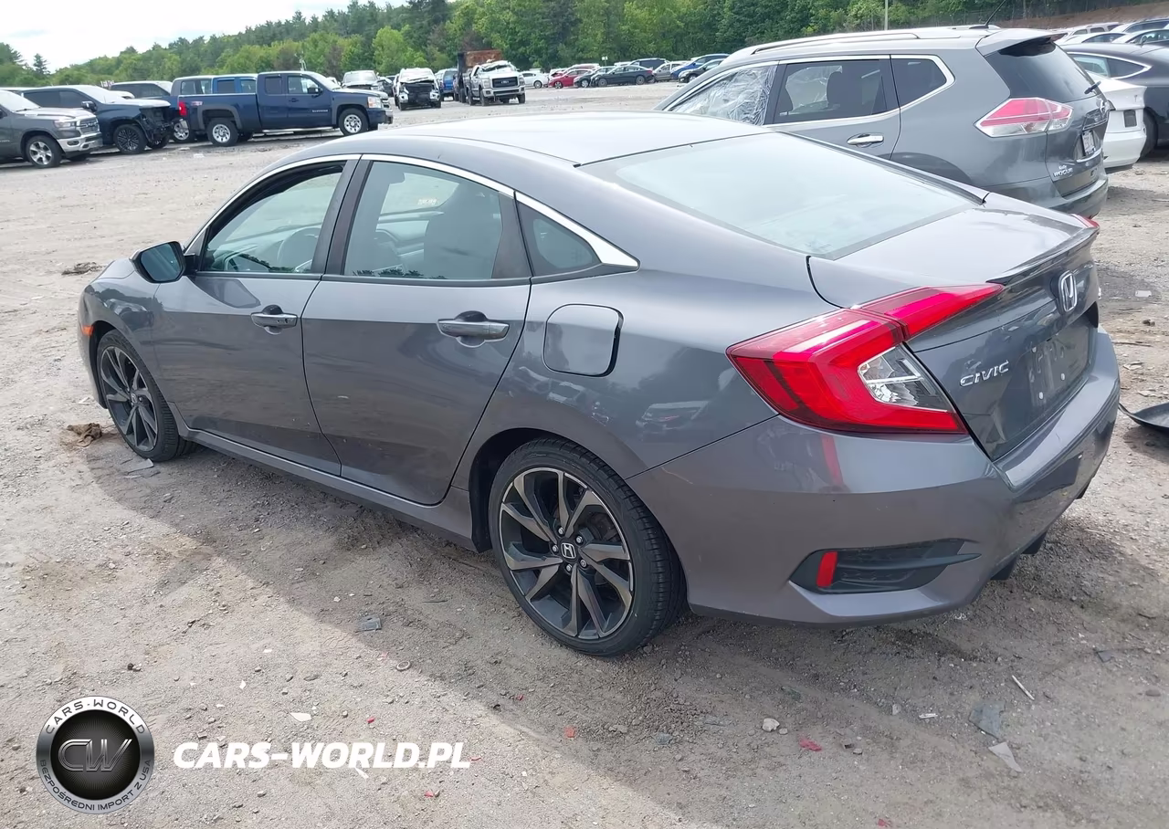 2021 Honda Civic Sport VIN:2HGFC2F86MH535797 - 3