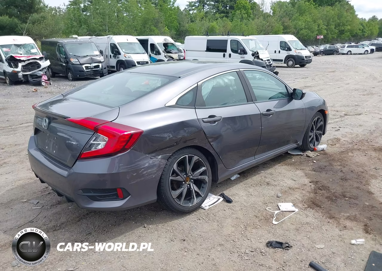 2021 Honda Civic Sport VIN:2HGFC2F86MH535797 - 4