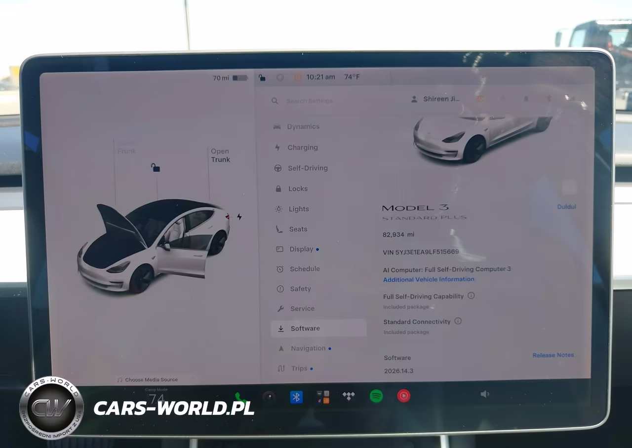 2020 Tesla Model 3 Standard Range Plus Rear-Wheel Drive-Standard Range Rear-Wheel Drive VIN:5YJ3E1EA9LF515669 - 7