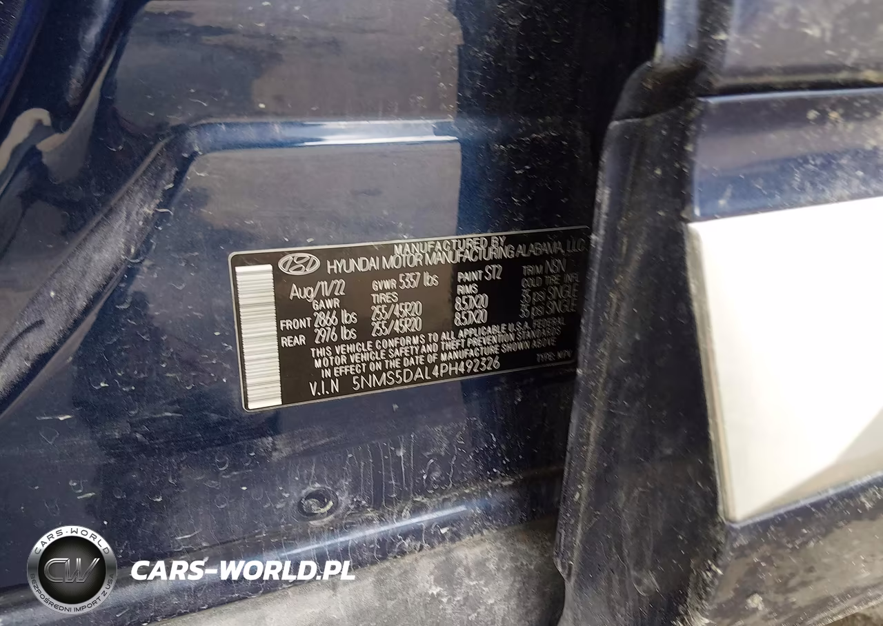 2023 Hyundai Santa Fe Calligraphy VIN:5NMS5DAL4PH492326 - 9