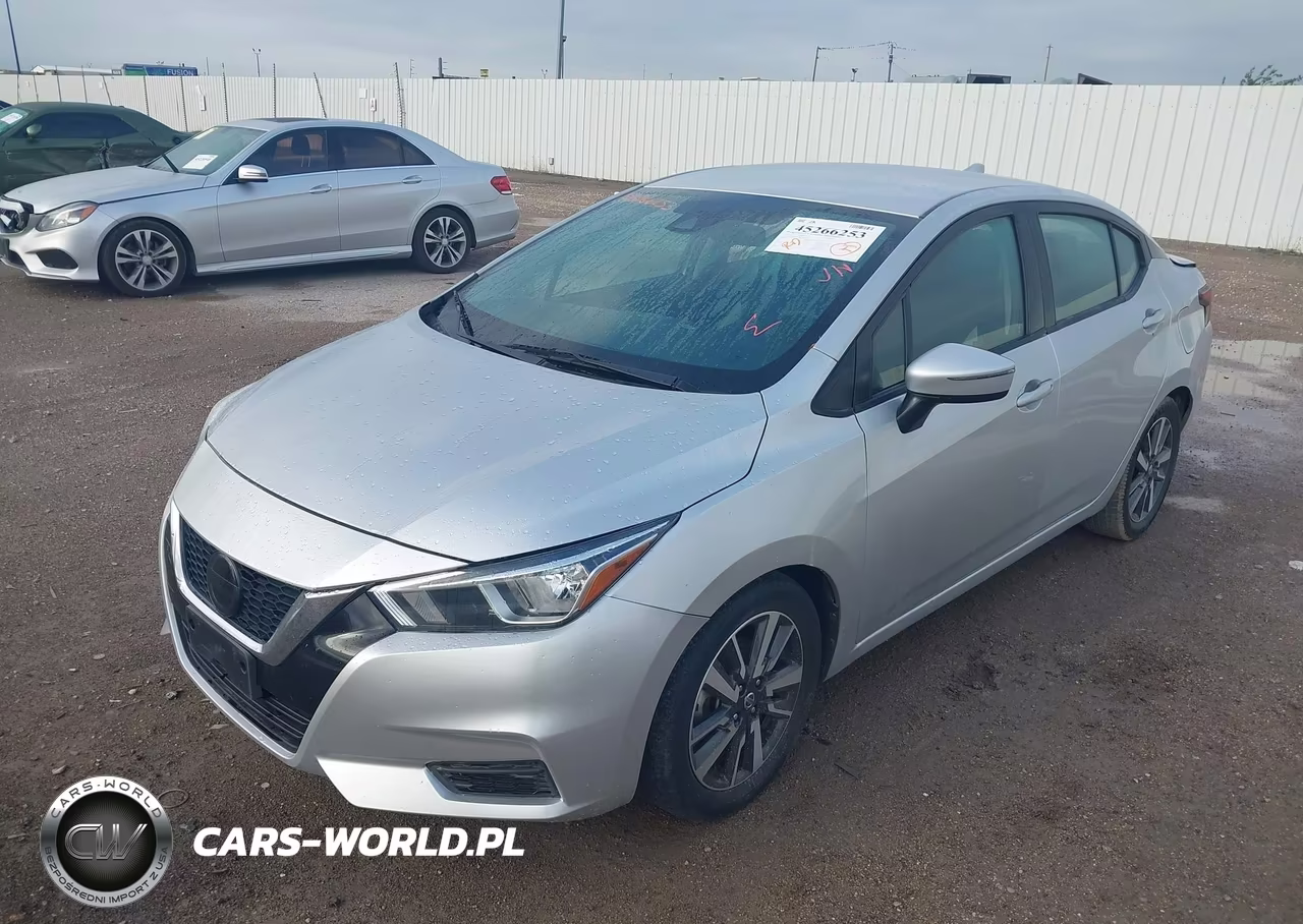 2021 Nissan Versa Sv Xtronic Cvt VIN:3N1CN8EV2ML875481 - 2