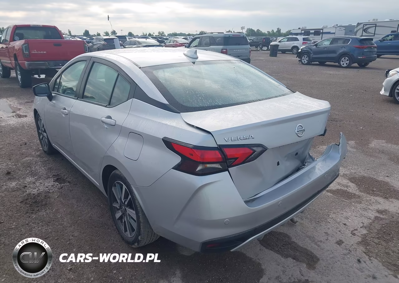 2021 Nissan Versa Sv Xtronic Cvt VIN:3N1CN8EV2ML875481 - 3