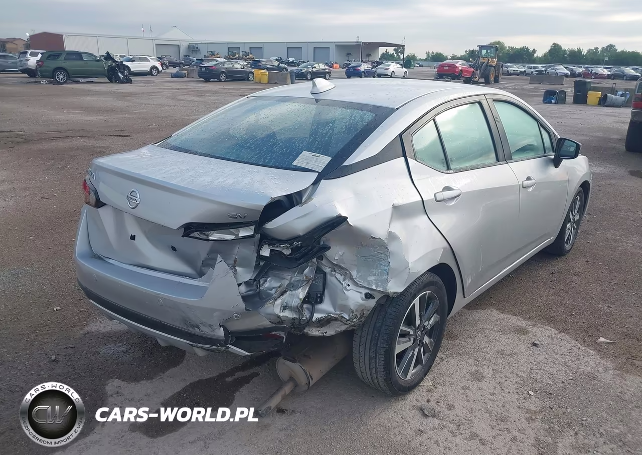 2021 Nissan Versa Sv Xtronic Cvt VIN:3N1CN8EV2ML875481 - 4