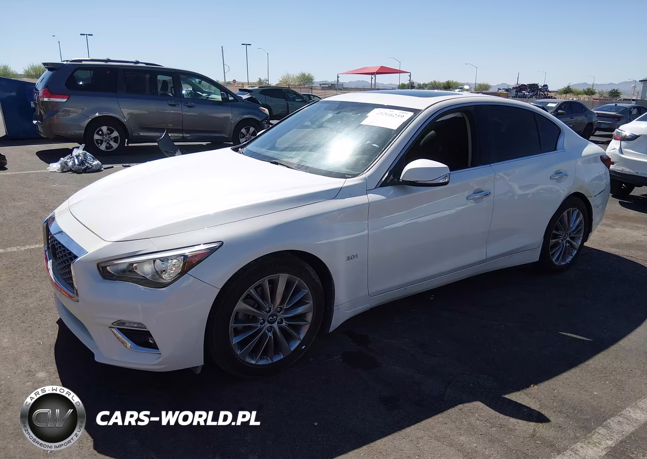 2019 Infiniti Q50 3.0T Luxe VIN:JN1EV7AP9KM513080 - 2