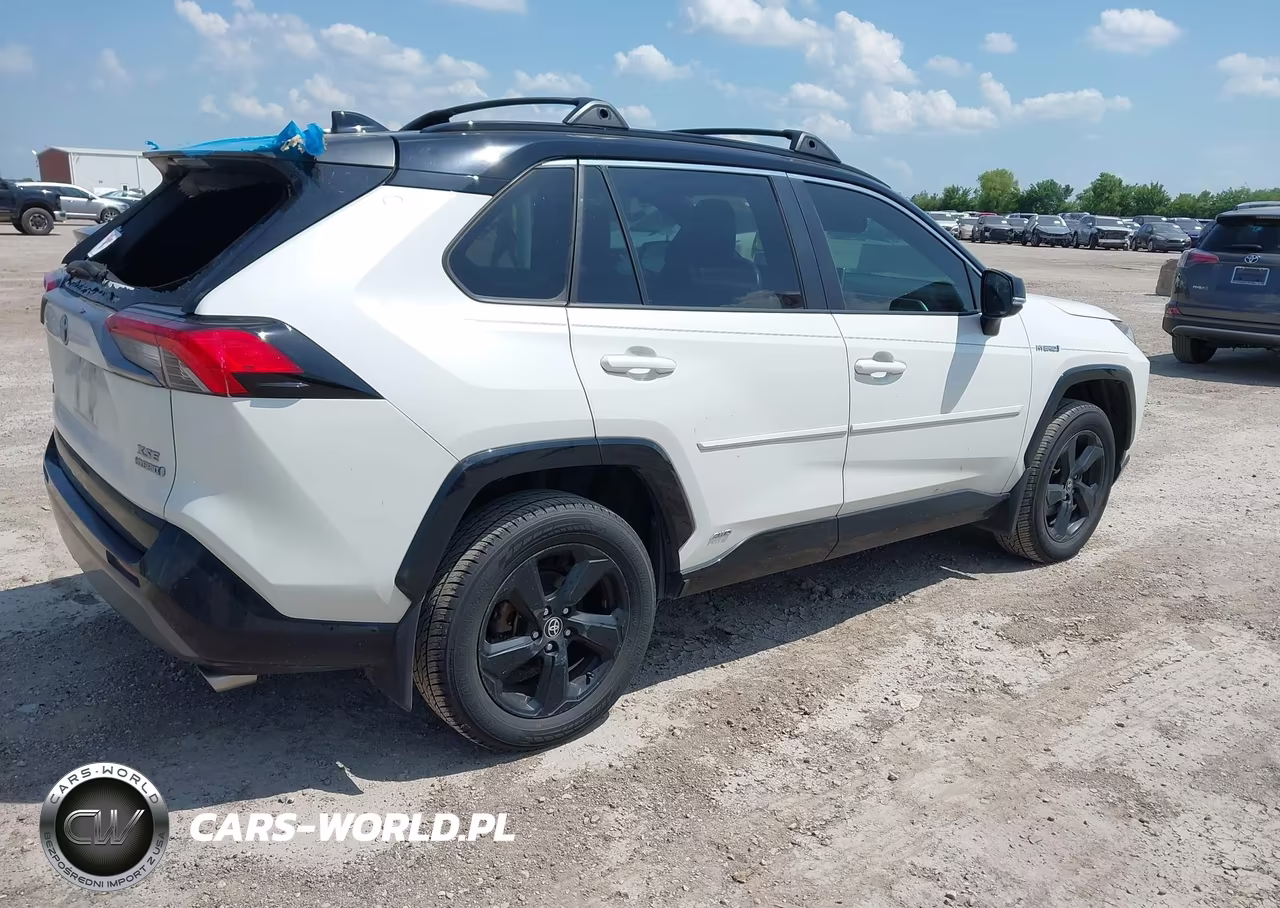 2021 Toyota Rav4 Hybrid Xse VIN:2T3E6RFV4MW014528 - 4