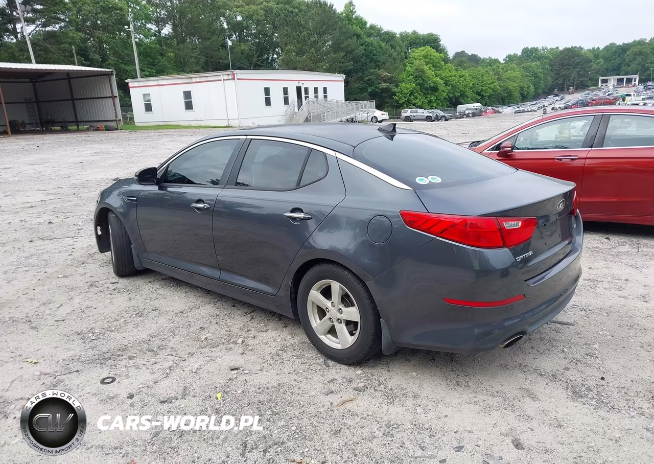 2015 Kia Optima Lx VIN:KNAGM4A78F5649205 - 3
