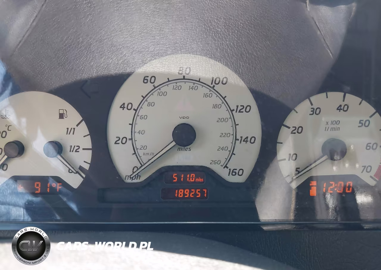 2000 Mercedes-Benz C 230 Kompressor VIN:WDBHA24G2YA846802 - 7
