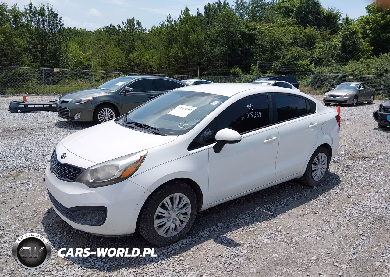 2013 Kia Rio Lx VIN:KNADM4A33D6147953 - 2
