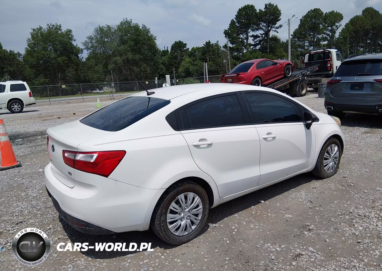 2013 Kia Rio Lx VIN:KNADM4A33D6147953 - 4