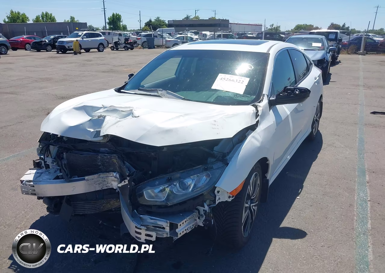 2016 Honda Civic Ex-T VIN:2HGFC1F37GH647186 - 2