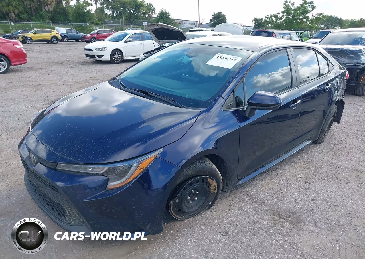 2022 Toyota Corolla Le VIN:5YFEPMAE8NP379197 - 2
