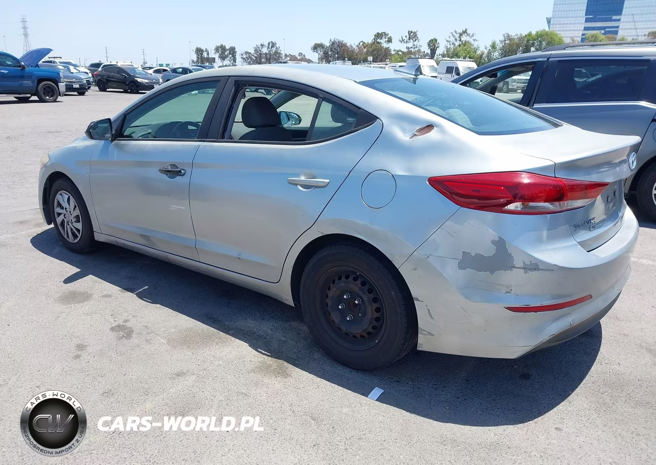2017 Hyundai Elantra Se VIN:5NPD74LFXHH179909 - 3