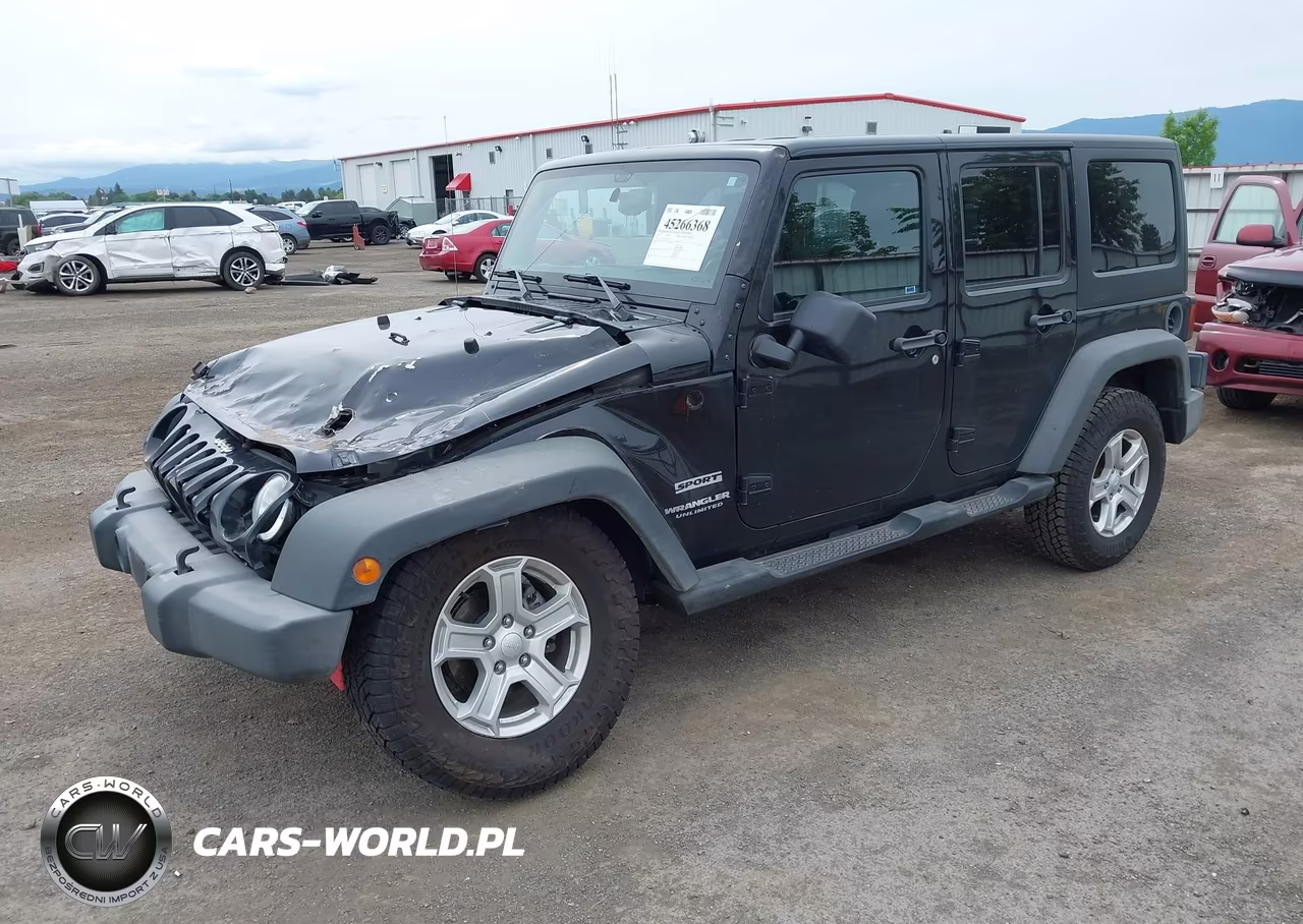 2015 Jeep Wrangler Unlimited Sport VIN:1C4BJWDG2FL747199 - 2