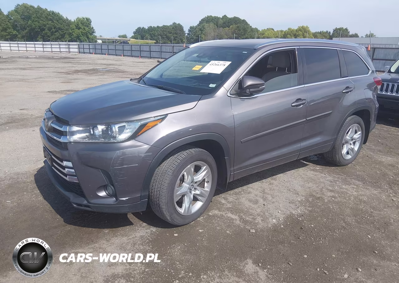 2017 Toyota Highlander Limited VIN:5TDDZRFH7HS464730 - 2