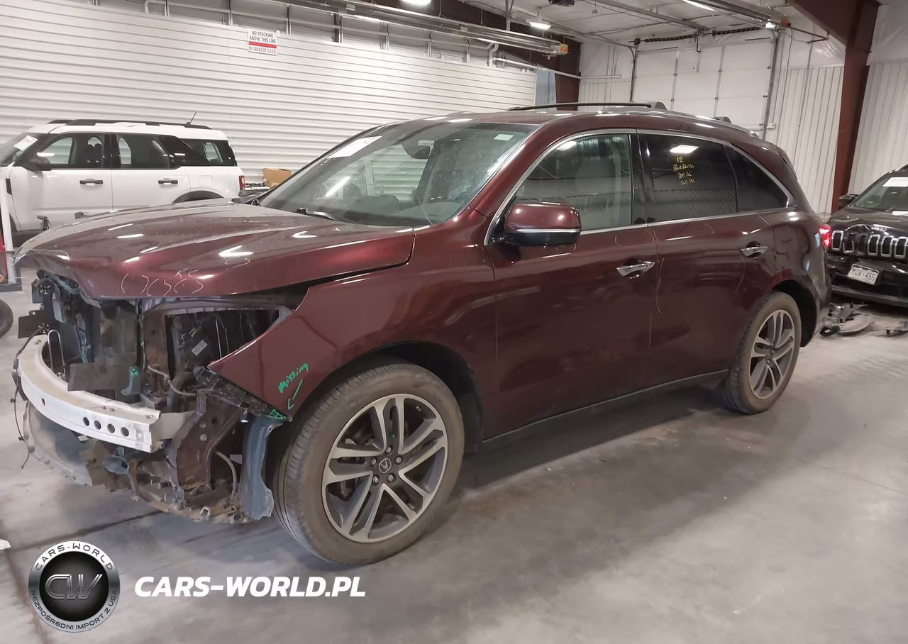2017 Acura Mdx Advance Package VIN:5FRYD4H81HB039832 - 2