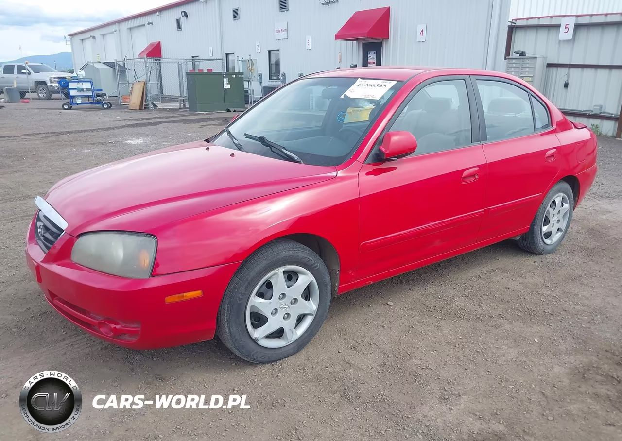 2005 Hyundai Elantra Gls-Gt VIN:KMHDN46D45U161919 - 2