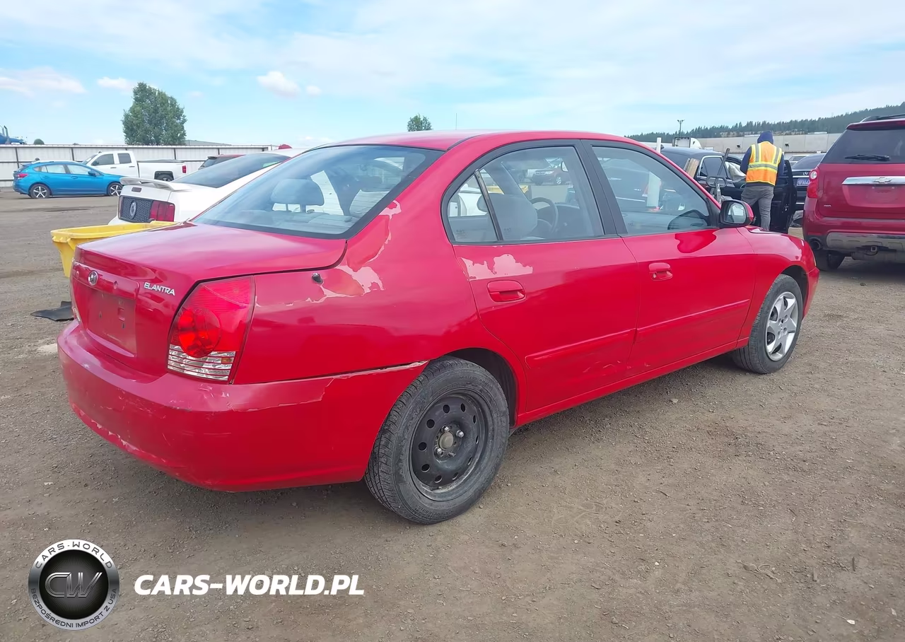 2005 Hyundai Elantra Gls-Gt VIN:KMHDN46D45U161919 - 4