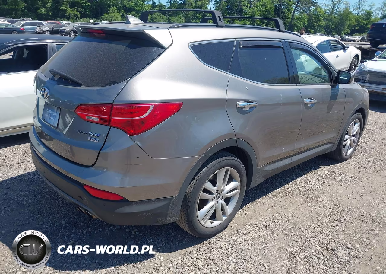 2015 Hyundai Santa Fe Sport 2.0L Turbo VIN:5XYZWDLA8FG263874 - 4