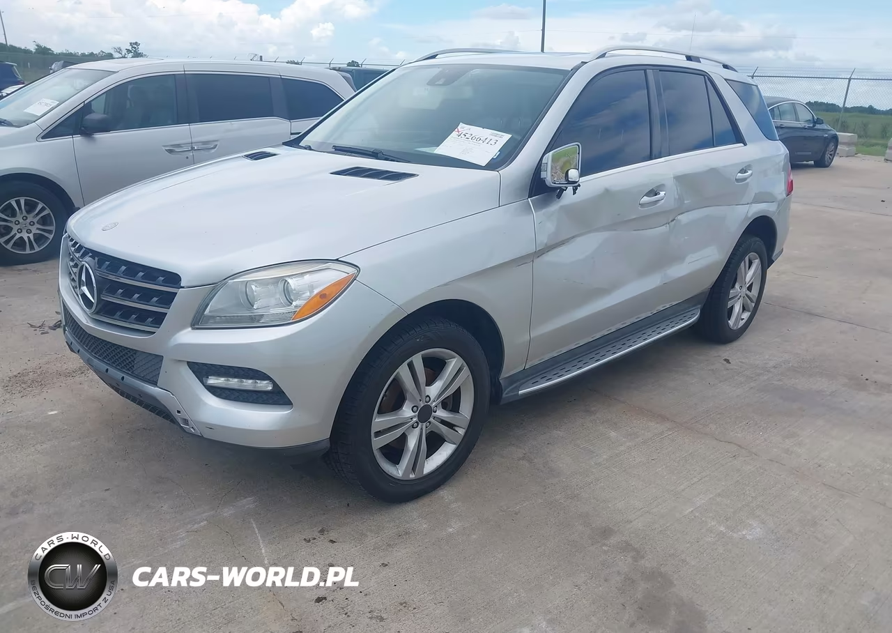2012 Mercedes-Benz Ml 350 Bluetec 4Matic VIN:4JGDA2EB2CA025237 - 2