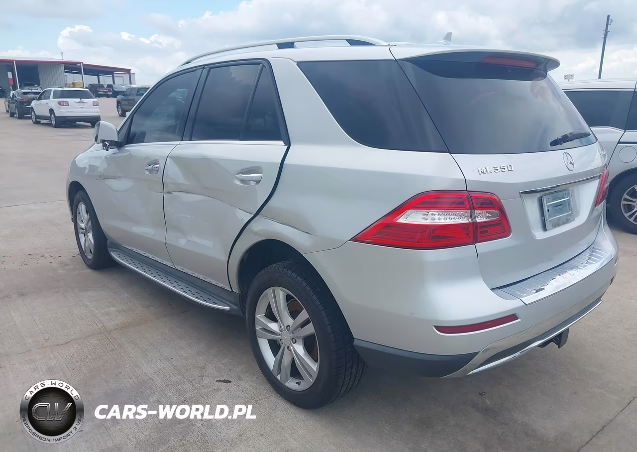 2012 Mercedes-Benz Ml 350 Bluetec 4Matic VIN:4JGDA2EB2CA025237 - 3