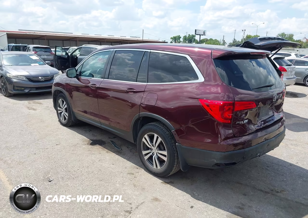 2016 Honda Pilot Exl VIN:5FNYF5H53GB033844 - 3