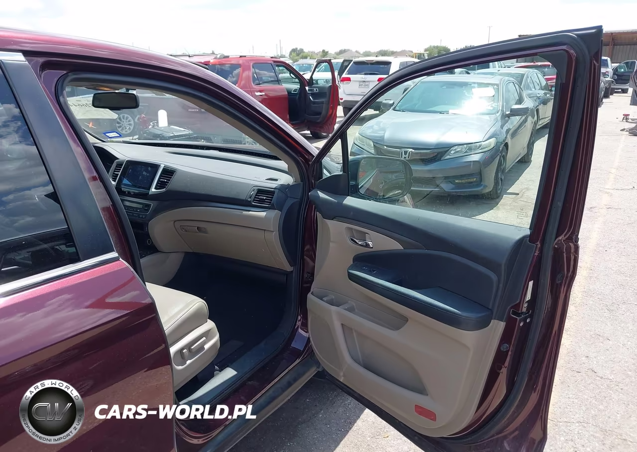 2016 Honda Pilot Exl VIN:5FNYF5H53GB033844 - 5