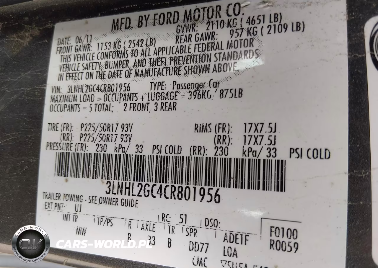 2012 Lincoln Mkz VIN:3LNHL2GC4CR801956 - 9