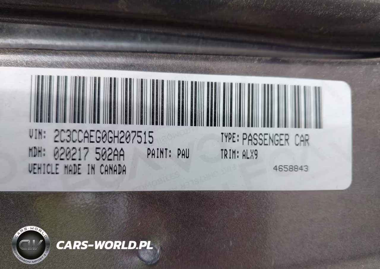 2016 Chrysler 300C VIN:2C3CCAEG0GH207515 - 9